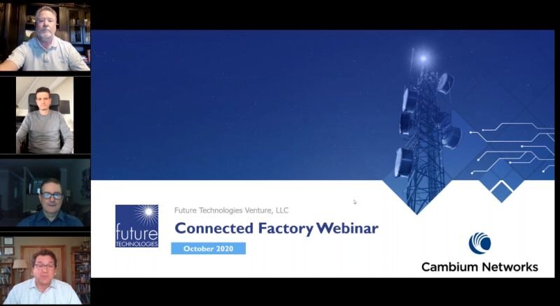Featured image for “Connected Factory Webinar – Cambium Networks – 2020”